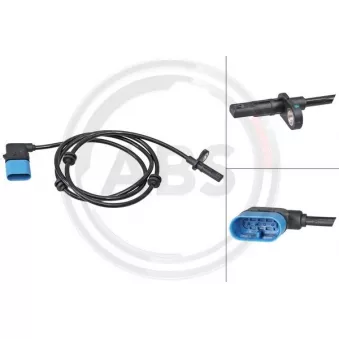 Capteur, vitesse de roue A.B.S. 31457