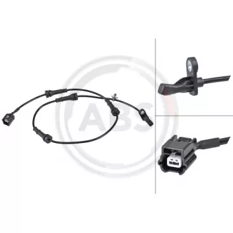 Capteur, vitesse de roue A.B.S. 31503