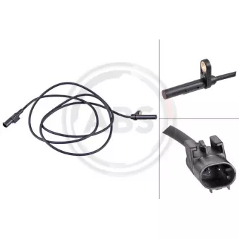 Capteur, vitesse de roue A.B.S. 31528