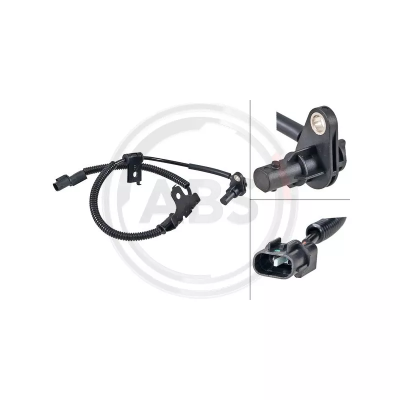 Capteur, vitesse de roue A.B.S. 31566