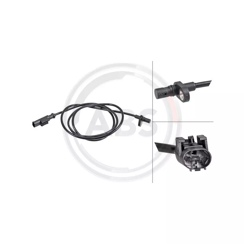 Capteur, vitesse de roue A.B.S. 31584