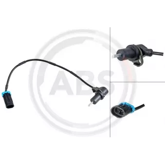 Capteur, vitesse de roue A.B.S. 31589