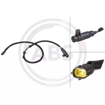 Capteur, vitesse de roue A.B.S. 31620