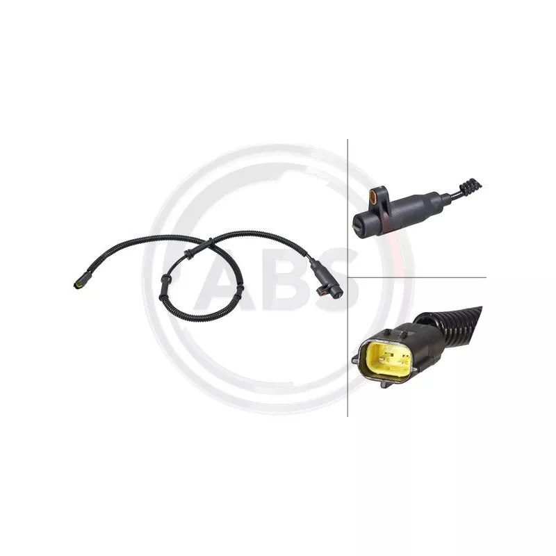Capteur, vitesse de roue A.B.S. 31620
