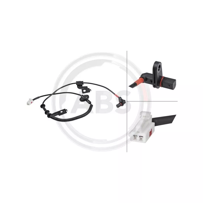 Capteur, vitesse de roue A.B.S. 31623