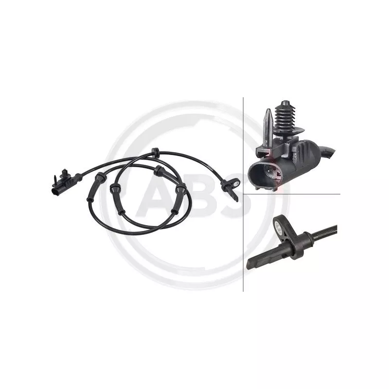 Capteur, vitesse de roue A.B.S. 31625