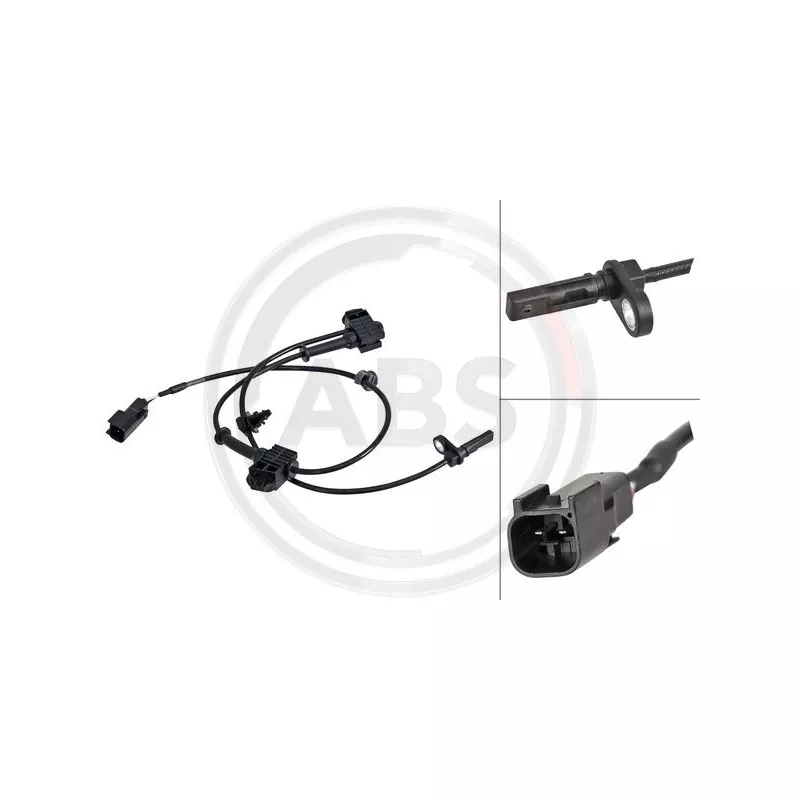 Capteur, vitesse de roue A.B.S. 31627