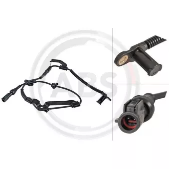 Capteur, vitesse de roue A.B.S. 31628