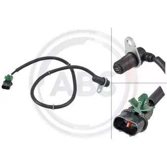 Capteur, vitesse de roue A.B.S. 31629