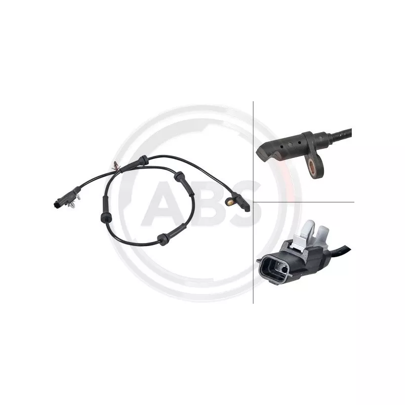 Capteur, vitesse de roue A.B.S. 31633
