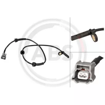 Capteur, vitesse de roue A.B.S. 31639