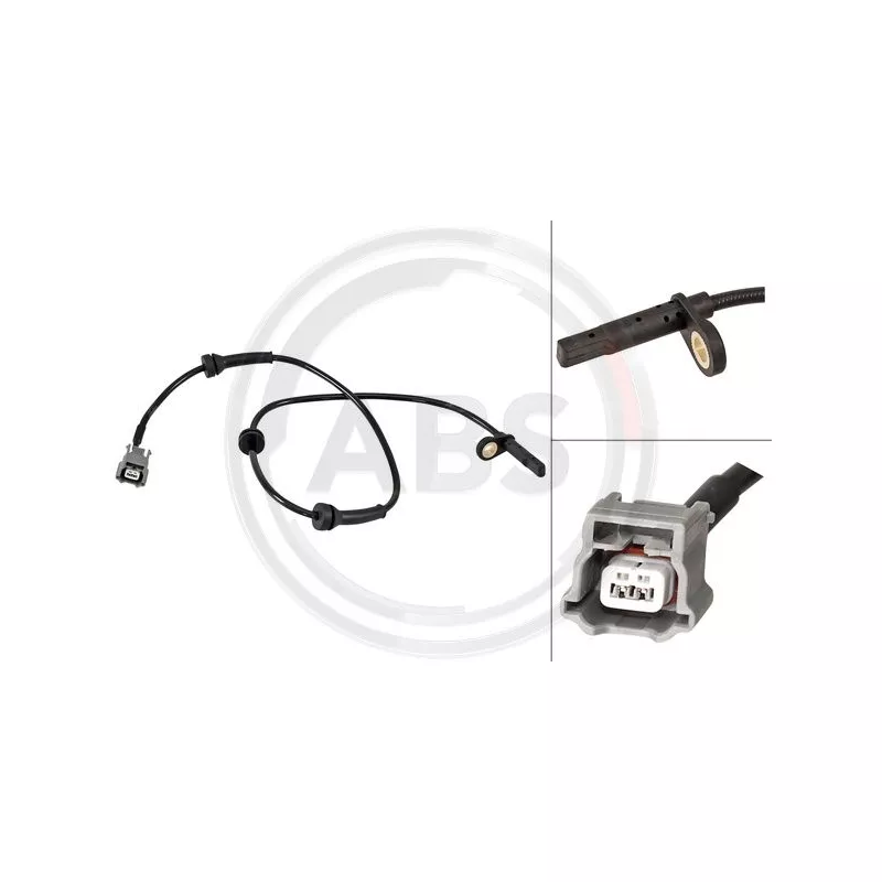 Capteur, vitesse de roue A.B.S. 31639