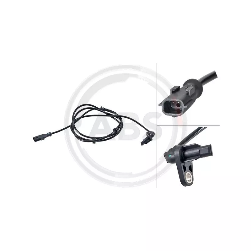 Capteur, vitesse de roue A.B.S. 31650