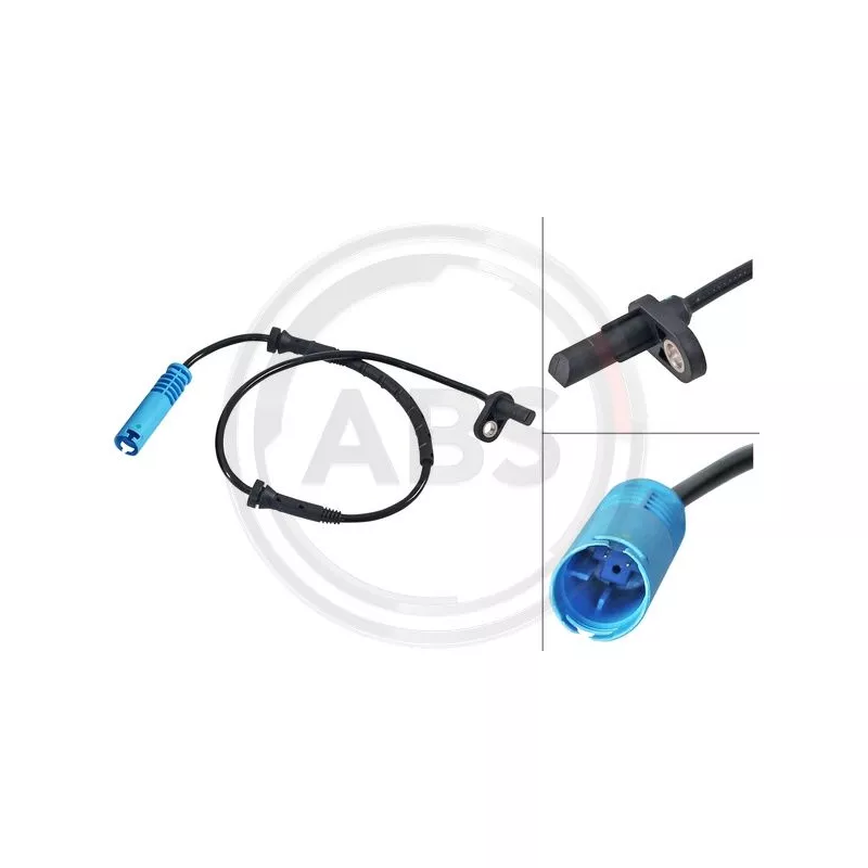 Capteur, vitesse de roue A.B.S. 31654