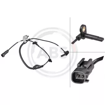 Capteur, vitesse de roue A.B.S. 31672