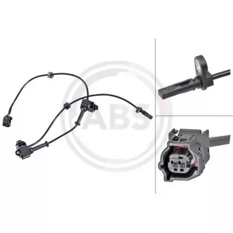 Capteur, vitesse de roue A.B.S. 31700