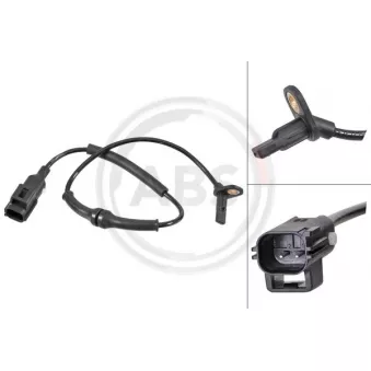 Capteur, vitesse de roue A.B.S. 31704