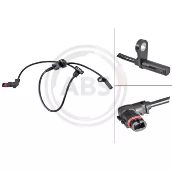 Capteur, vitesse de roue A.B.S. 31707