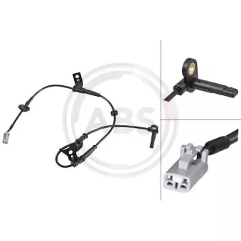 Capteur, vitesse de roue A.B.S. 31724