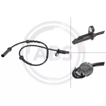 Capteur, vitesse de roue A.B.S. 31726