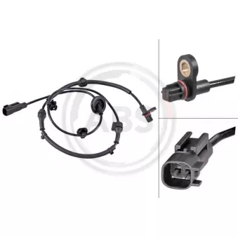 Capteur, vitesse de roue A.B.S. 31735