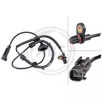Capteur, vitesse de roue A.B.S. 31736