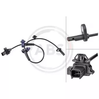 Capteur, vitesse de roue A.B.S. 31739