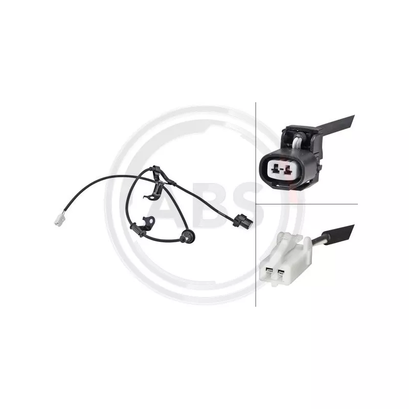 Capteur, vitesse de roue A.B.S. 31751