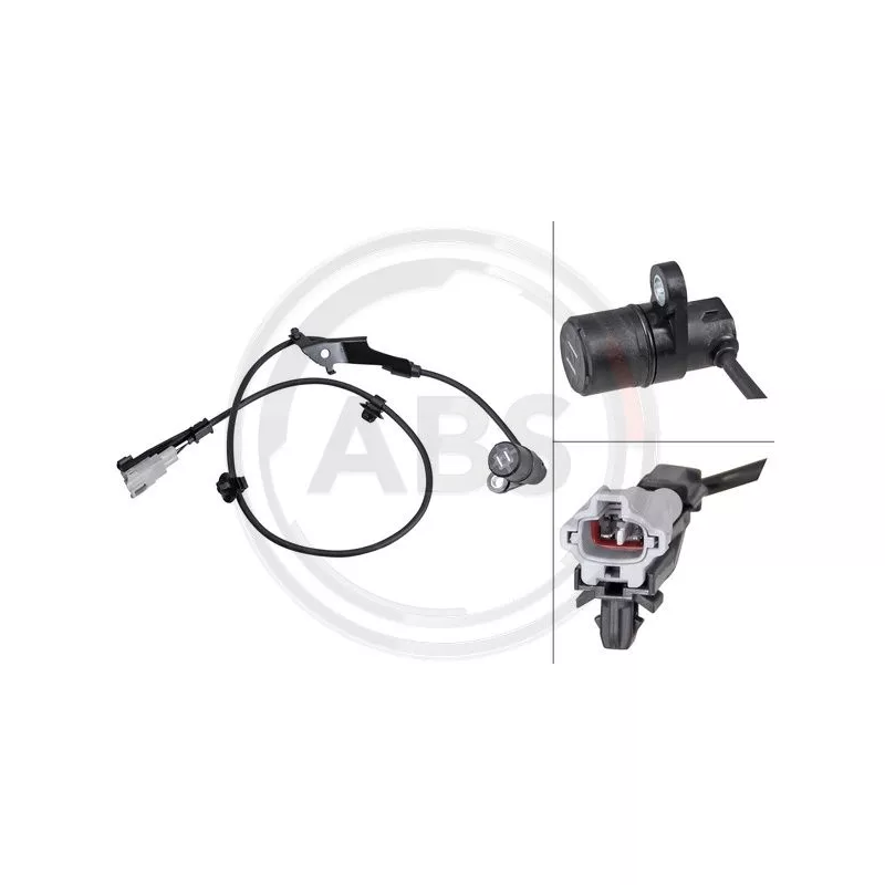 Capteur, vitesse de roue A.B.S. 31762