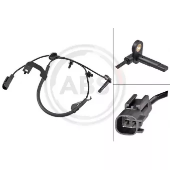 Capteur, vitesse de roue A.B.S. 31811