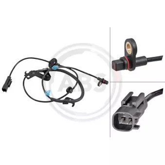 Capteur, vitesse de roue A.B.S. 31812