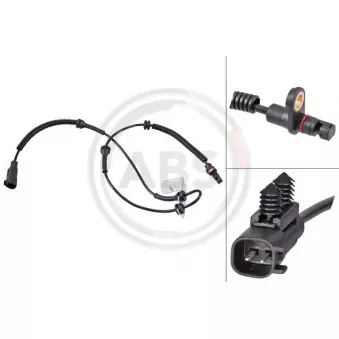 Capteur, vitesse de roue A.B.S. 31822