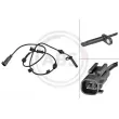 Capteur, vitesse de roue A.B.S. 31826 - Visuel 1