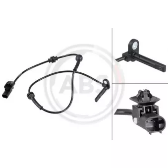Capteur, vitesse de roue A.B.S. 31827