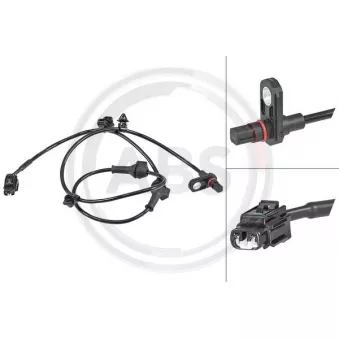 Capteur, vitesse de roue A.B.S. 31850