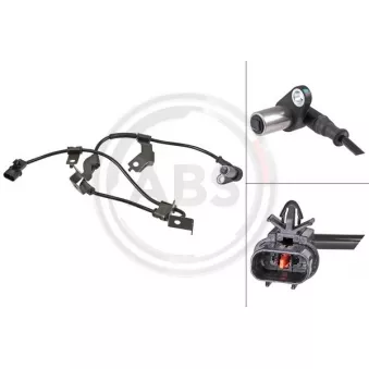 Capteur, vitesse de roue A.B.S. 31902