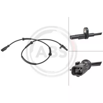 Capteur, vitesse de roue A.B.S. 32075