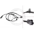 Capteur, vitesse de roue A.B.S. 32116 - Visuel 1