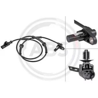 Capteur, vitesse de roue A.B.S. 32147