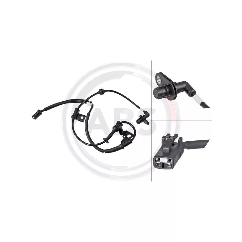 Capteur, vitesse de roue A.B.S. 32155