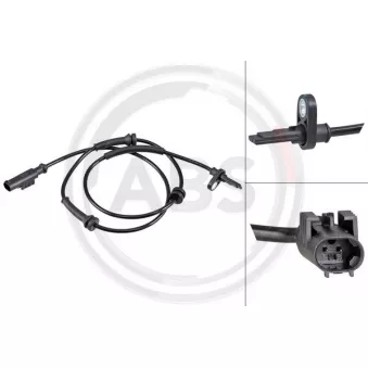 Capteur, vitesse de roue A.B.S. 32157