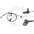 Capteur, vitesse de roue A.B.S. 32168 - Visuel 1