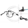 Capteur, vitesse de roue A.B.S. 32170 - Visuel 1