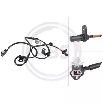 Capteur, vitesse de roue A.B.S. 32173