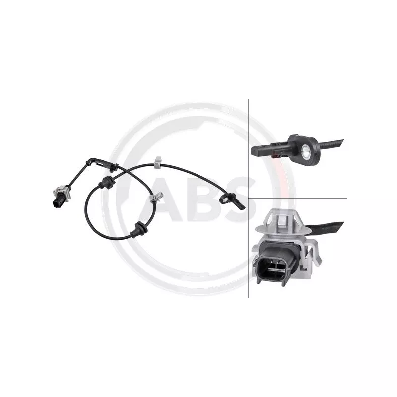 Capteur, vitesse de roue A.B.S. 32212