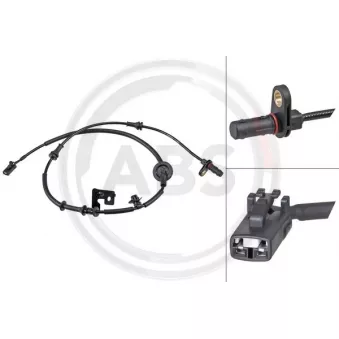 Capteur, vitesse de roue A.B.S. 32222