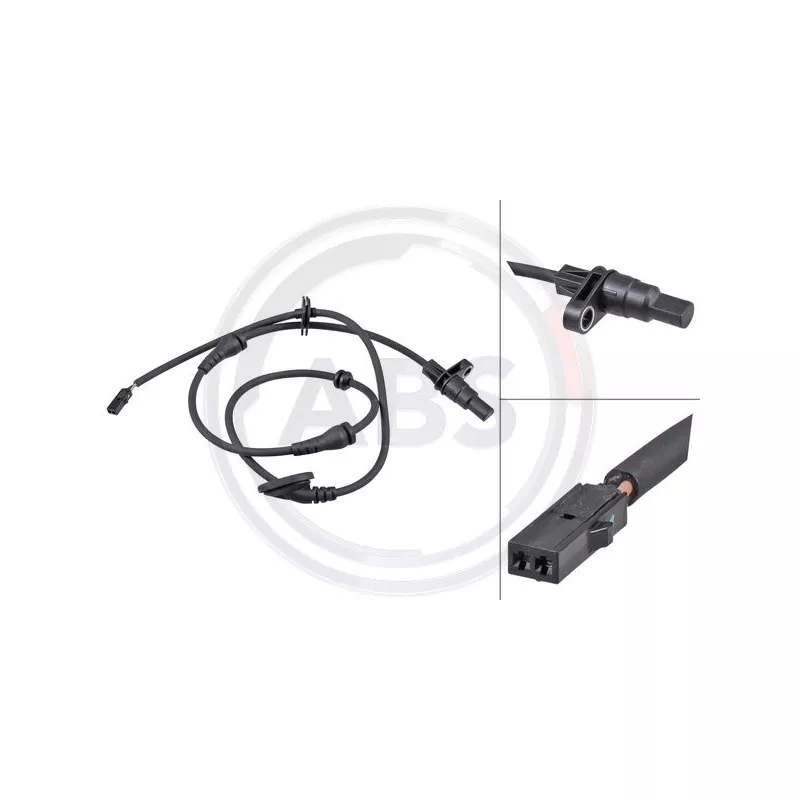 Capteur, vitesse de roue A.B.S. 32251