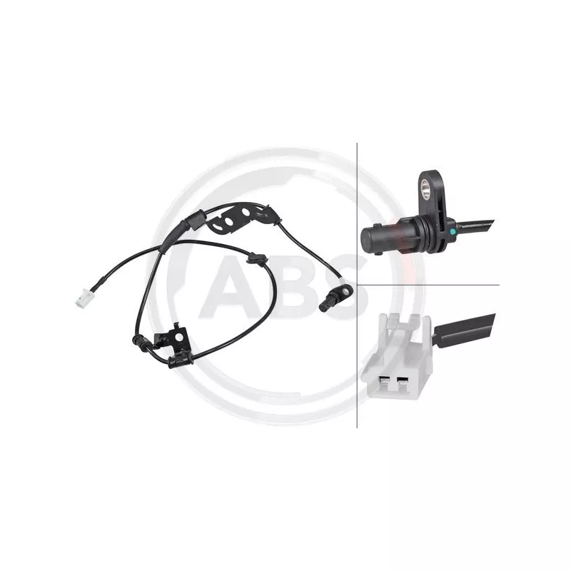 Capteur, vitesse de roue A.B.S. 32258
