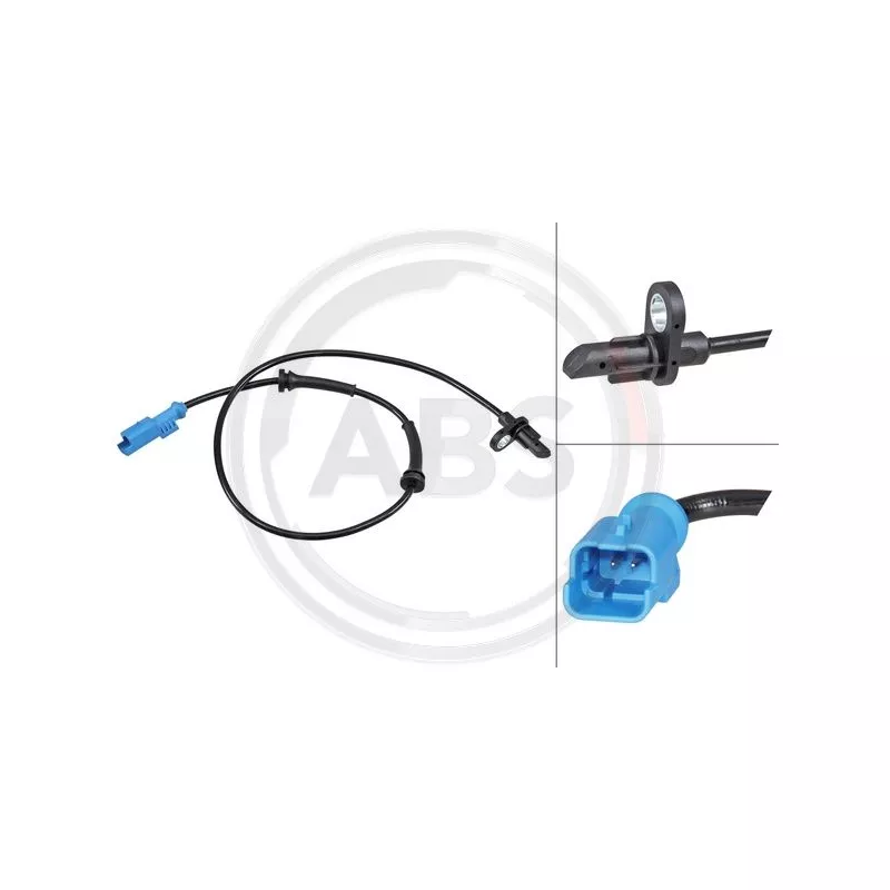 Capteur, vitesse de roue A.B.S. 32259