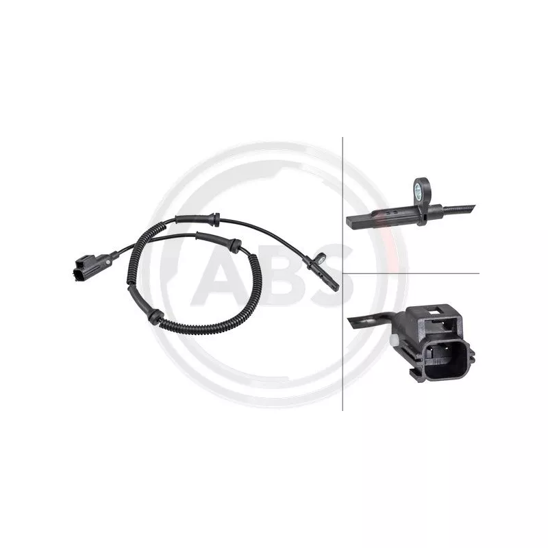 Capteur, vitesse de roue A.B.S. 32295